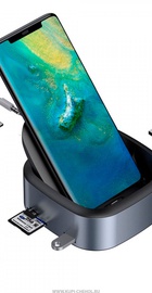 Baseus Mate Docking Type-C Mobile Phone Intelligent HUB Expanded Socket (CAHUB-S0G)