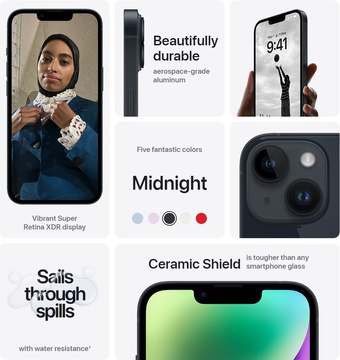 Apple iPhone 14 Plus 512GB Midnight (MQ593)