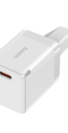 Baseus GaN3 Fast Charger Type-C 30W White (CCGN010102)