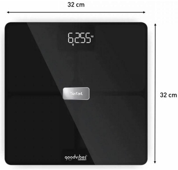 Tefal Body Fat Goodvibes Health Black BM9670S1
