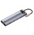 Baseus Metal Gleam Series 11-in-1 (3xUSB3.0+2x4K HD+Type-C+TF+SD+Type-C PD+VGA+3.5mm+RJ45) Grey (CAHUB-CT0G)