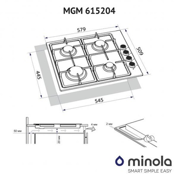 Minola MGM 615204 BL