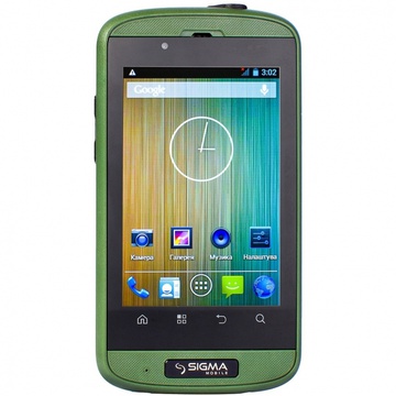 Sigma mobile X-treme PQ12 Green Black (UA UCRF)