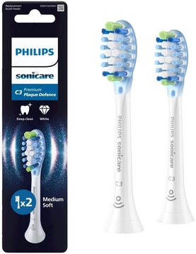 Philips Sonicare C3 Premium Plaque Defence White HX9042/87