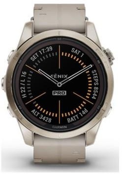 Garmin Fenix 7S Pro Sapphire Solar Soft Gold w. Limestone L. Band (010-02776-30)