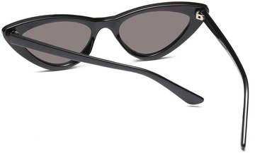 SOLO TU Trend Cat Eye Women Glasses (SH991-C1) (Black Frame/Grey Lenses)