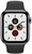 Apple Watch Series 5 GPS + Cellular 44mm Space Black Stainless Steel Case with Black Sport Band (MWW72)