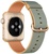 Apple Watch Sport 42mm Gold Aluminum Case with Gold/Royal Blue Woven Nylon (MMFQ2)