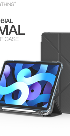 AmazingThing Anti-Bacterial Protection Evolution Folio Case for iPad Air 4/5 10.9'' (2020-2023) Ice Black