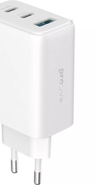 Proove Silicone Power 2 67W (2*Type-C+USB) White