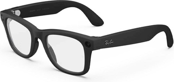 Ray-Ban Meta Wayfarer Gen 2 Large Matte Black Frame / Clear Lenses (RW4012 601SSB 53-22)