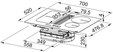 Franke FSM 709 HI LL KIT (340.0678.204)