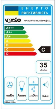 Ventolux GARDA 60 INOX (900) LED