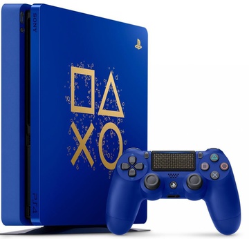 Sony PlayStation 4 500GB Slim (PS4 Slim) Days of Play Limited Edition + Dualshock 4 V2