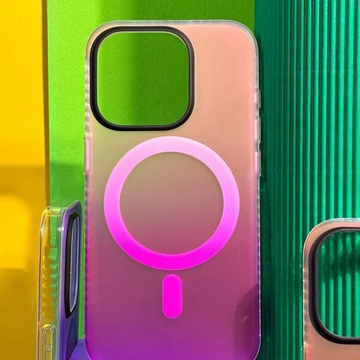 WAVE Matte Gradient Colors with MagSafe iPhone 15 Pro Green-Blue