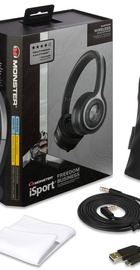 Monster iSport Freedom Wireless Bluetooth On-Ear Black