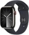 Apple Watch Series 9 GPS + Cellular 45mm Graphite Stainless Steel Case With Midnight Sport Band - S/M (MRMV3)