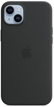 Apple iPhone 14 Plus Silicone Case Midnight with Magsafe (high copy)