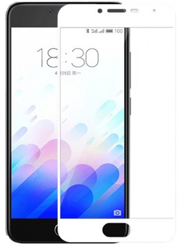 Simple Case 2D Glass for Meizu M5s White