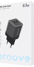 Proove Pure GaN Max 67W (Type-C + Type-C) Black
