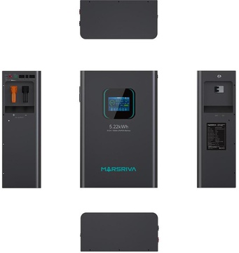 Marsriva LiFePO4 51.2V 100Ah BMS (MR-LFP48-100-WMD)