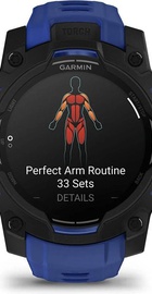 Garmin Instinct 3 45mm AMOLED Black with Blue Band (010-02936-03/43)