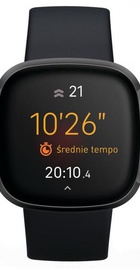 Fitbit Sense Carbon/Graphite Stainless Steel (FB512BKBK)