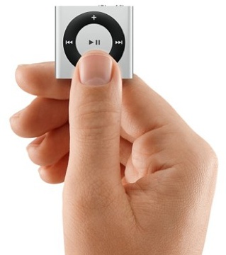 Apple iPod shuffle 5Gen 2GB Silver (MKMG2)