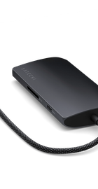 Satechi USB-C Multiport Adapter 8K with Ethernet V3 Midnight (ST-P8KED)