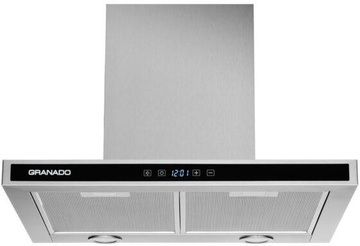 GRANADO Alcoba 1614-1200 inox black glass