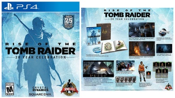 Rise of the Tomb Raider: 20 Year Celebration Artbook Edition (PS4)