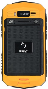 Sigma mobile X-treme PQ16 Black/Orange (UA UCRF)