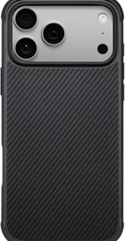 Pitaka Aramid ProGuard Case for iPhone 17 Pro 600D Black/Grey [Twill] (KI1701MGP)