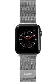 LAUT STEEL LOOP for Apple Watch размер 38/40/41mm Silver (LAUT_AWS_ST_SL)