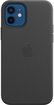 Apple iPhone 12/12 Pro Leather Case with MagSafe Black (MHKG3) (high copy)