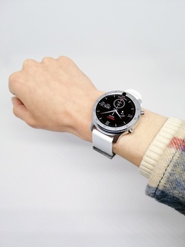 Jiks Watch с пульсоксиметром (Серебристый)