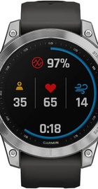 Garmin Fenix 7 Silver with Graphite Band (010-02540-00/01)