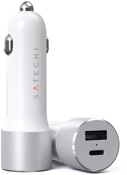 Satechi 72W Type-C PD Car Charger Silver (ST-TCPDCCS)