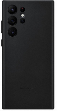 Samsung S908 Galaxy S22 Ultra Leather Cover Black (EF-VS908LBEG)