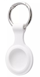Apple AirTag Silicone Key Ring White