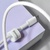 Baseus High Density Braided Fast Charging Data Type-C to Type-C 100W (1m) White