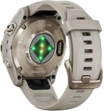 Garmin Fenix 7S Pro Sapphire Solar Soft Gold w. Light Sand Band (010-02776-14/15)